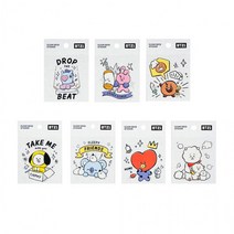 다이어리꾸미기 BT21클리어데코스티커3탄, 망(215484)