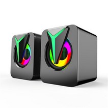 사운드바 가정용 홈시어터 블루투스 tv 사운드 바 외부스피커 2022 새로운 데스크탑 컴퓨터 3d 스테레오 서라운드 usb 유선 오디오 pc 노트북 노트북, 검은색