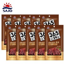 사조해표 숯불바베큐맛 육포 30g, 10개