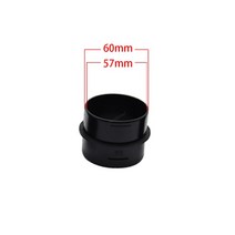무시동히터 이동식 자동차 트럭 주차 히터 배기 파이프 1-8kw 90 75 60 mm 덕트 벨로우즈 T Y 엘보 커넥터, 04 60-60, 04 60-60