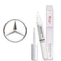 벤츠 775 붓펜 이리듐실버 자동차 도색, 마감용 투명붓펜