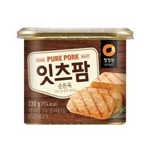 청정원 맛있는밑반찬 잇츠팜 통조림 햄 순돈육 추천 330g 자취 캠핑음식 간단한요리 간편식, 30개