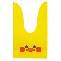 [대도지물] 비닐봉투(동물봉투-오리 노랑색)1pack=50ea, 1호