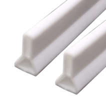 리빙준 샤워부스 물막이, 화이트 1M 2세트