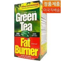 Applied Nutrition 그린티 (녹차) 팻 버너 Green Tea Fat Burner 200정 기타 다이어트식품, 0.35kg, 200 Liquid Soft-Gels