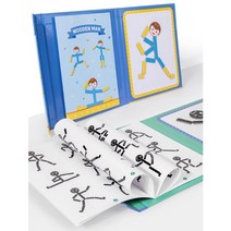 치매예방 인지행동놀이치료 발달장애 센터 교구 작업치료도구 프로그램 시지각훈련 눈손협응, 4.민트(표정)