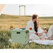 접이식 쇼핑 카트 핸드 손수레 마트 식료품 캐리어, 상세 페이지 참고, 블랙