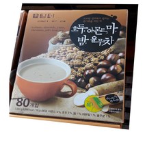 코스트코 담터차 담터 호두 아몬드 마 밤 율무차18g X 80포, 18g, 80개입