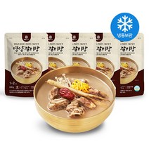 영양 갈비탕 5개 엠에스푸드 즉석 요리 캠핑 간단 간편 엄마손맛 간편식 혼밥 음식, 영양갈비탕_5개