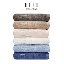 ELLE 엘르 파리지앵 40수 럭셔리 호텔바스타올 500g 엘르40수 코마바스 70x130cm, 브라운