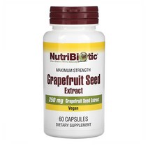 뉴트리바이오틱 비건 GSE 250mg 60 타블렛