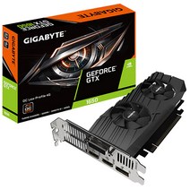 기가바이트 지포스 GTX 1650 UD2 OC D6 4GB Nano LP 그래픽카드 (제이씨현)