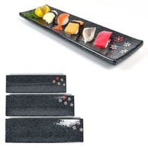 기타 멜라민 한정식 일식 생선 초밥 접시 51x16cm 6호, 본상품선택 WABECF9