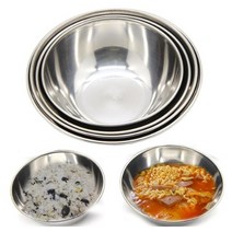 스텐 그릇 식기 접시 국수 비빔밥 우동기 면기 우동 비빔밥 밥공기 국 냉면 냉면기 라면 업소용 그릇, 04-후지뱅이 중