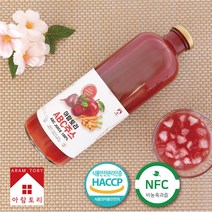 ABC주스 1000ml 사과 비트 당근 NFC착즙 원액100% 클린주스