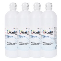 메디렌즈워시액 500mL x 4개 식염수