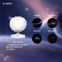 무드등 POCOCO 별이 빛나는 하늘 램프 천장 프로젝션 프로젝터 룸 분위기 조명 침실 야간, A.화이트 호스트   갤럭시 개인 소장품 리소그래피 3