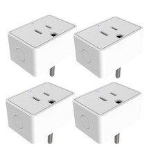 스마트싱스 스마트플러그 ATHOM Homekit WiFi 플러그 Siri 음성 원격 제어 콘센트 US 16A Smart Home, [01] 미국 플러그, [03] Homekit 4 PCS, 03 Homekit 4 PCS_01 미국 플러그