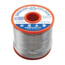 신성금속 송진실납(시세) RS60-1.6-1KG, 1개