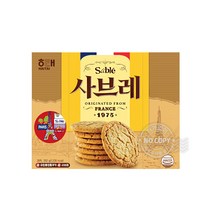 해태 사브레252g 인기과자 간식 스낵 쿠키 군것질