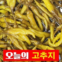 건영푸드 염장 고추지 동치미 김장 무침 누구나 좋아하는 이 맛, 1kg, 1봉