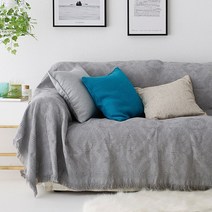 GR 340 소파 쇼파 블랭킷 감성 담요 베드 러너 러그 거실 캠핑 다용도, 다이아그레이_180x340