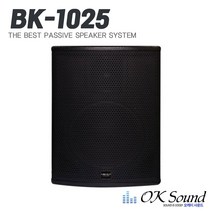 BK-1025 패시브스피커 SR스피커 10인치우퍼 RMS250W 공연스피커 매장스피커 교회스피커 헬스장스피커 방송실스피커 강당스피커