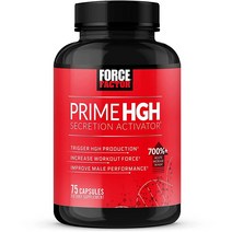 Force Factor Prime HGH 분비 활성화제 임상적으로 연구된 AlphaSize가 포함된 남성을 위한 HGH 보충제로 HGH 생성 촉진 운동력 증가 및 성능 향상