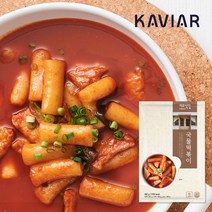 [캐비아] 미로식당 국물떡볶이 2팩x460g, 1세트