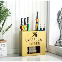 젬마 카페 인테리어 매장 업소용 대용량 우산꽂이 개업선물, 블랙/소(13x36x41)