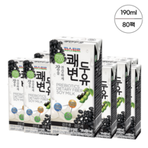 파스퇴르 쾌변두유 검은콩 190ml 80입