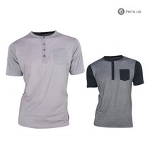 페라어스 남성라운드 배색포켓 반팔티셔츠 CTKG2030M1