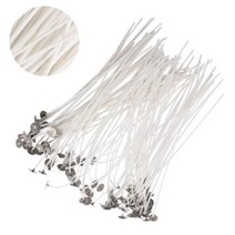 캔들심지 양초 나무 세트 100 개 캔들 심지 무연 간장 왁스 순수 코튼 코어 DIY 양초 만들기 가정용 짠 등, 09 Length 15cm