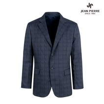 쟌피엘 춘추용 남성 체크 투버튼 콤비자켓 YD-761