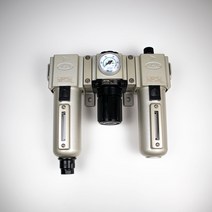 AirTAC 메탈형 F.R.L유니트 GAC300C08S 필터 레귤레이터 루브리케이터 1/4인치포트 40마이크로미터 필터 세미오토드레인, 1개