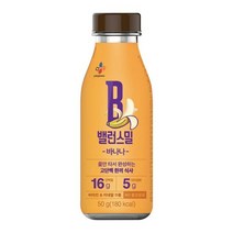 밸런스밀 바나나 50g, (상온) 밸런스밀 바나나 50g x 6개
