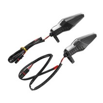 LED 턴 시그널 라이트 BMW S1000RR S1000XR R1250GS 2023 점멸 램프 표시기 방향 오토바이 액세서리 부품129155, 1 Pair