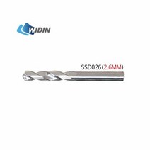 RT 위딘 초경드릴 SSD026(2.6MM) 비철가공에적합, 단품
