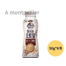 롯데제과 퀘이커 마시는오트밀 오트&그레인, 300g, 4개