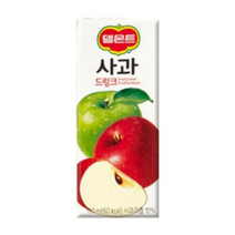 델몬트 드링크 사과, 190ml, 16개