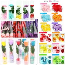 KC인증 각종꽃비누 비누꽃 부부의날 스승의날 기념일 발렌타인데이 성년식 성년의날 졸업 입학, 6송이 핑크레드