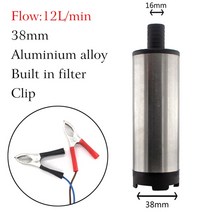 보트 워터펌프 요트 수리 모터 호환용 자동차 전기 잠수정 직경 38 51mm dc 12v 24v 흡입 오일 disel 스테인레스 스틸 밴드 스트레이너 호환, 38초