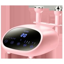 얼굴 괄사 마사지기 페이스롤러 리프팅 속살괄사 2 in 1 최신 초음파 뷰티 머신 안티 에이징 주름 제거 viration 마사지 장치 homeuse 바디 페이스 아이, 220V 핑크