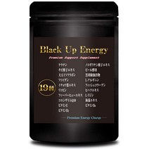 Black Up Energy 톱 야자 케라틴 보충제 엄선 19소재 30일분