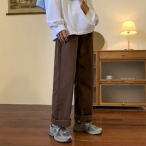 남성 와이드 조거 바지 빅사이즈 힙합 카고 팬츠 빈티지 커피 스트레이트 청 느슨한 데님 진 streetwear 캐주얼 레그 청 여성 헐렁한 데님
