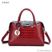 여자 가방 대용량 숄더백 뱀피 악어 무늬 토트백 뉴타임즈C25120451