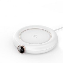 머그워머 usb 컵워머 보온 티 컵 도자기 휴대용 난방 온난 코스터 USB 커피 잔 패드 우유 차 컵 똑똑한 일, 01 white_01 as shown_01 ROUND