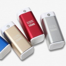 TRONIC 파워뱅크 10400 탱크 LED 라이트 겸용 보조배터리, 샴페인골드