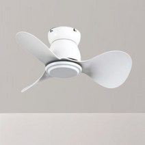 AirPlus 천장 거실 실링팬 천장형선풍기 미니 대형 천정 선풍기, 24인치, 옵션4.미니화이트