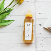 허니레터 아카시아꿀 튜브 300g 천연벌꿀 자연산꿀 양봉꿀 숙성, 1개